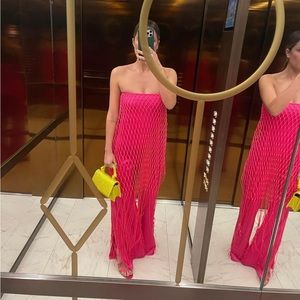 Baobab fuchsia pink jumpsuit